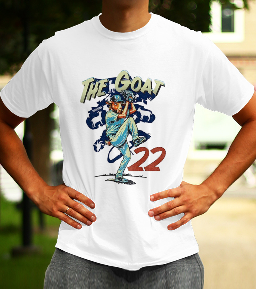 The Goat Clayton Kershaw 22 MLB Baseball 2025 T-Shirt
