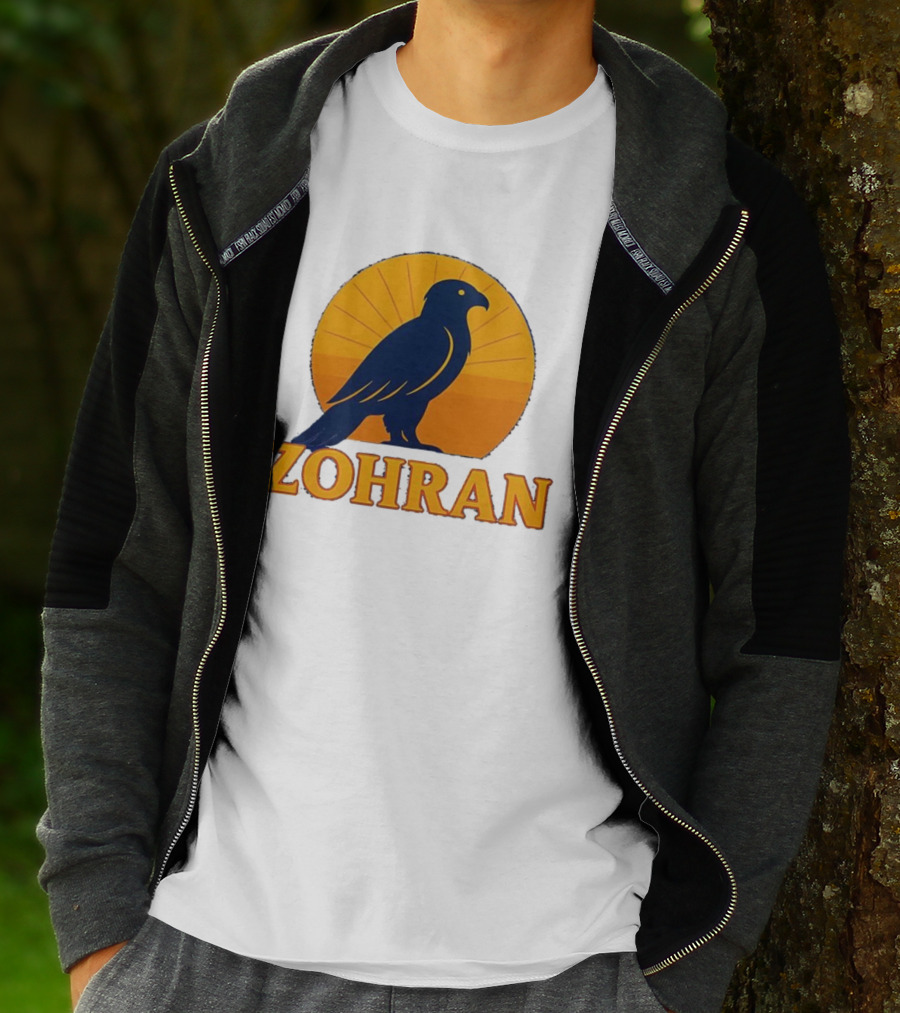 Zohran Eagle Sunrise Silhouette T-Shirt