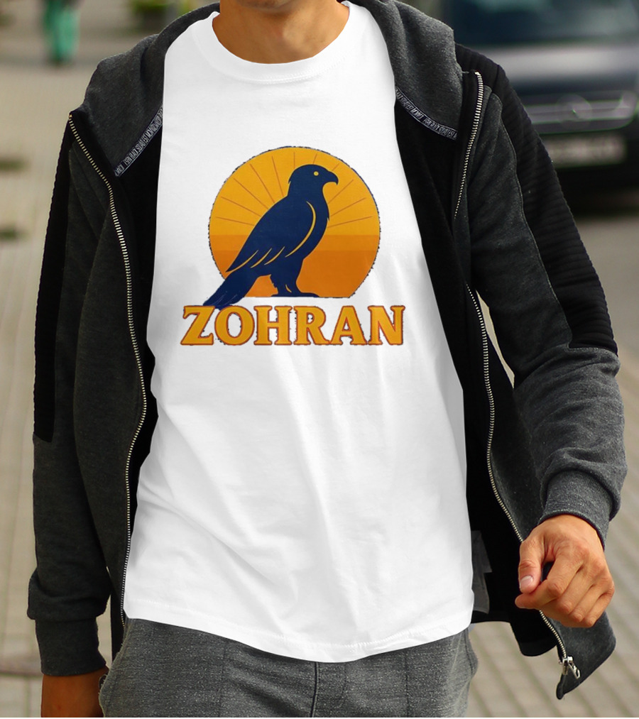 Zohran Eagle Sunrise Silhouette T-Shirt