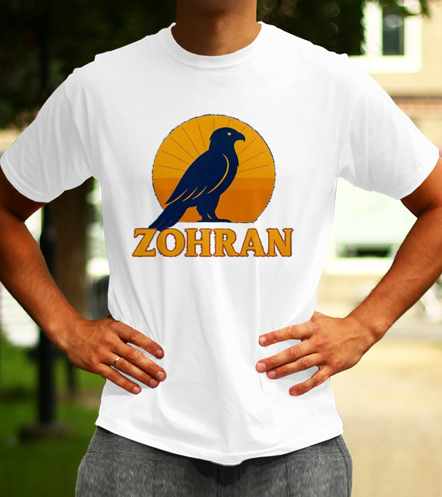 Zohran Eagle Sunrise Silhouette T-Shirt