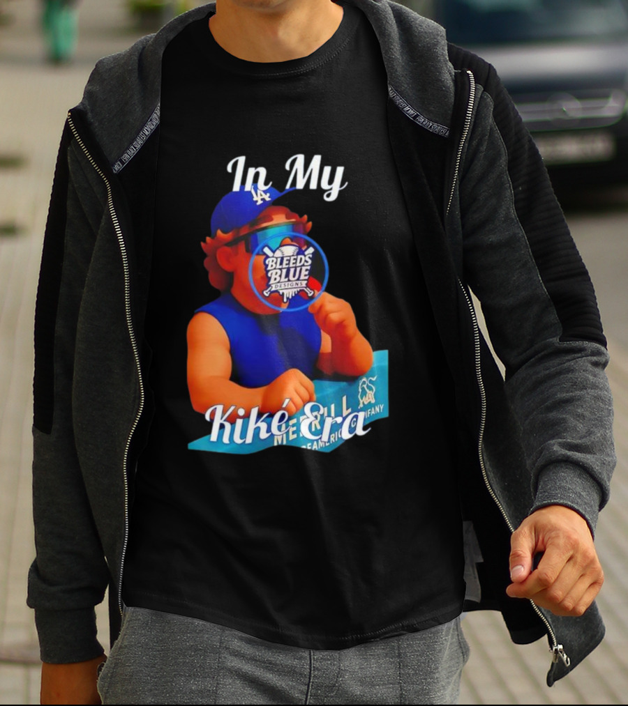 Kiké Era In My Bleeds Blue Los Angeles T-Shirt