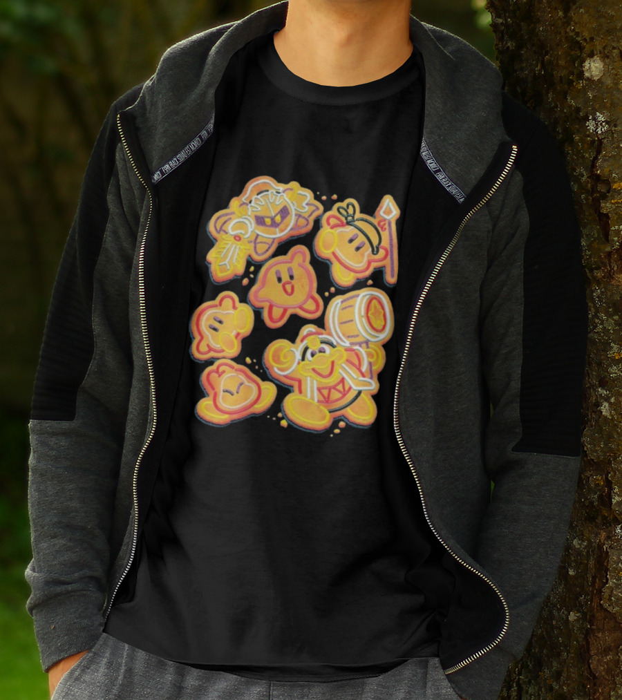 Dreamland Sweets Kirby Character Cookies T-Shirt
