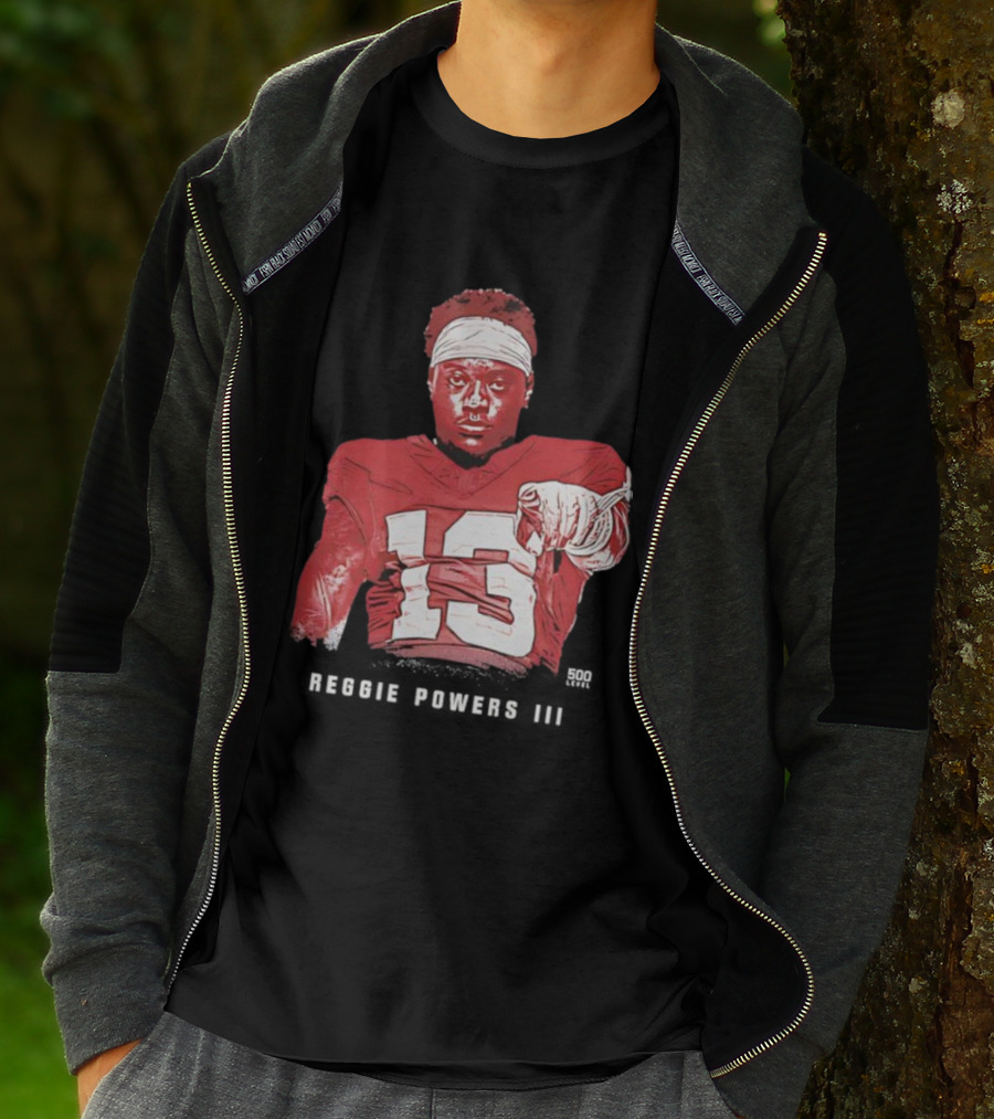 Reggie Powers III College Football Jersey 13 T-Shirt