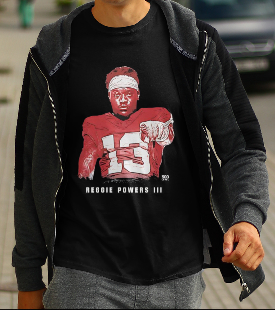 Reggie Powers III College Football Jersey 13 T-Shirt