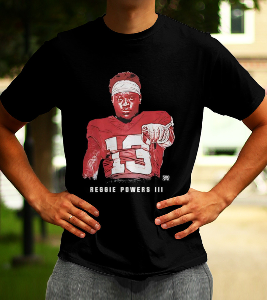 Reggie Powers III College Football Jersey 13 T-Shirt
