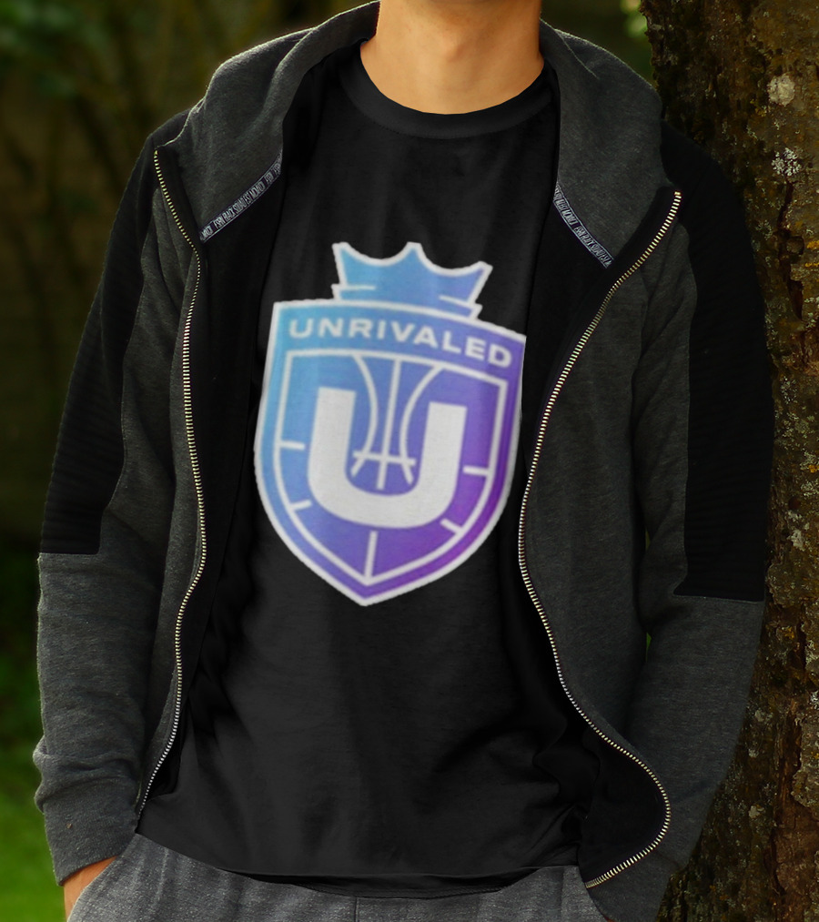 Unrivaled Gradient Basketball Crest T-Shirt