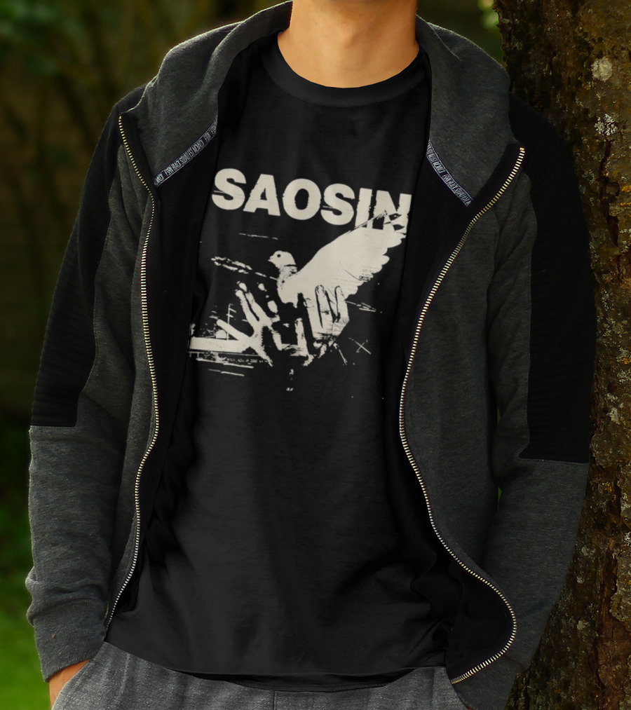 SAOSIN Bird Imagery Vintage Style T-Shirt