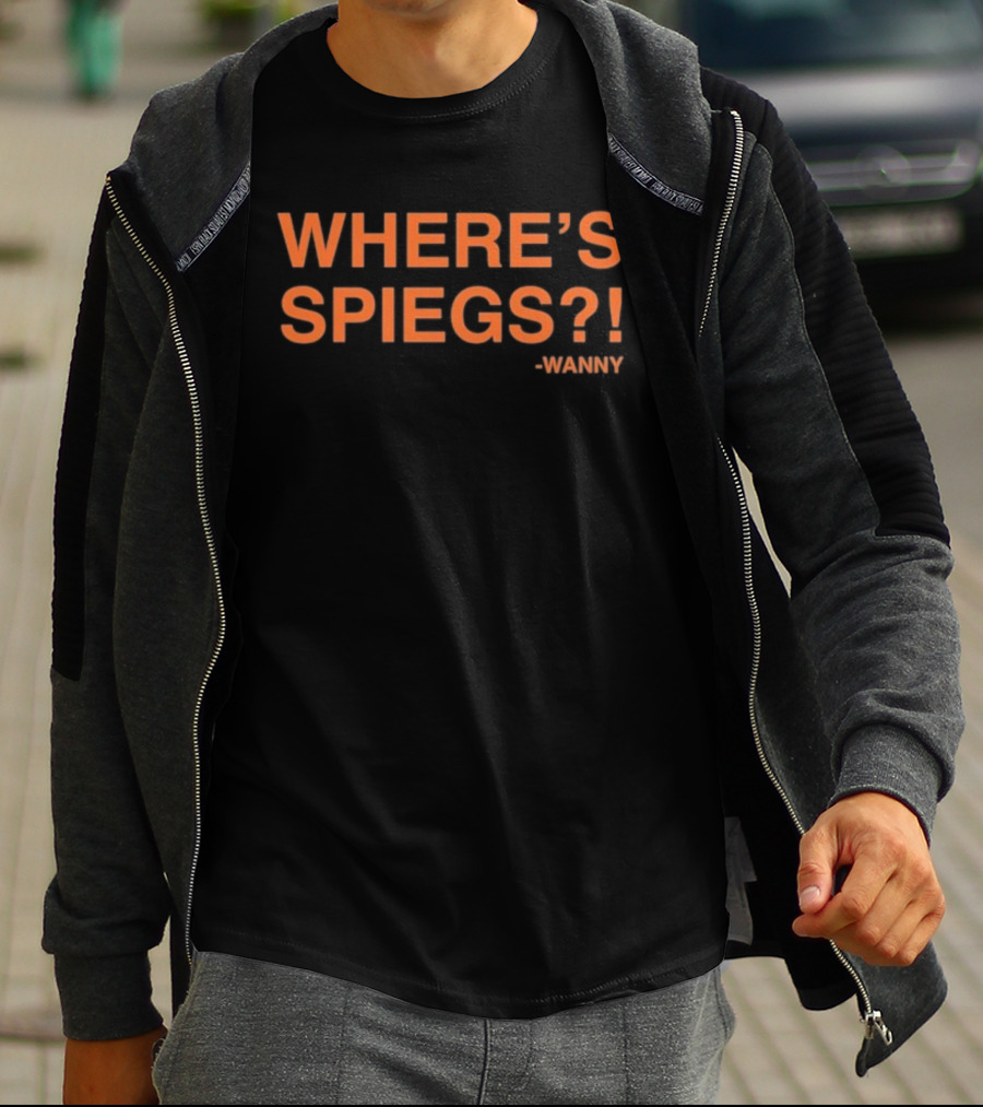 WHERE’S SPIEGS WANNY T-Shirt