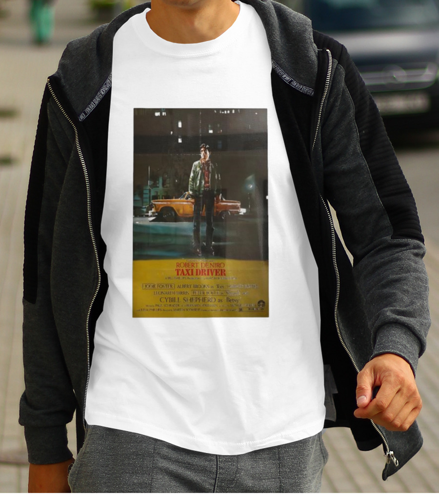 The Film Robert De Niro Taxi Driver 1976 Jodie Foster Albert Brooks Cybill Shepherd Martin Scorsese T-Shirt