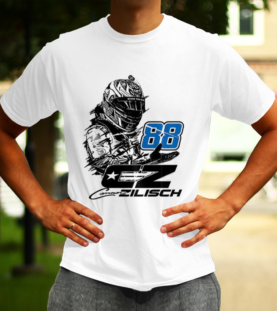 Connor Zilisch Number 88 NASCAR Racing Series T-Shirt