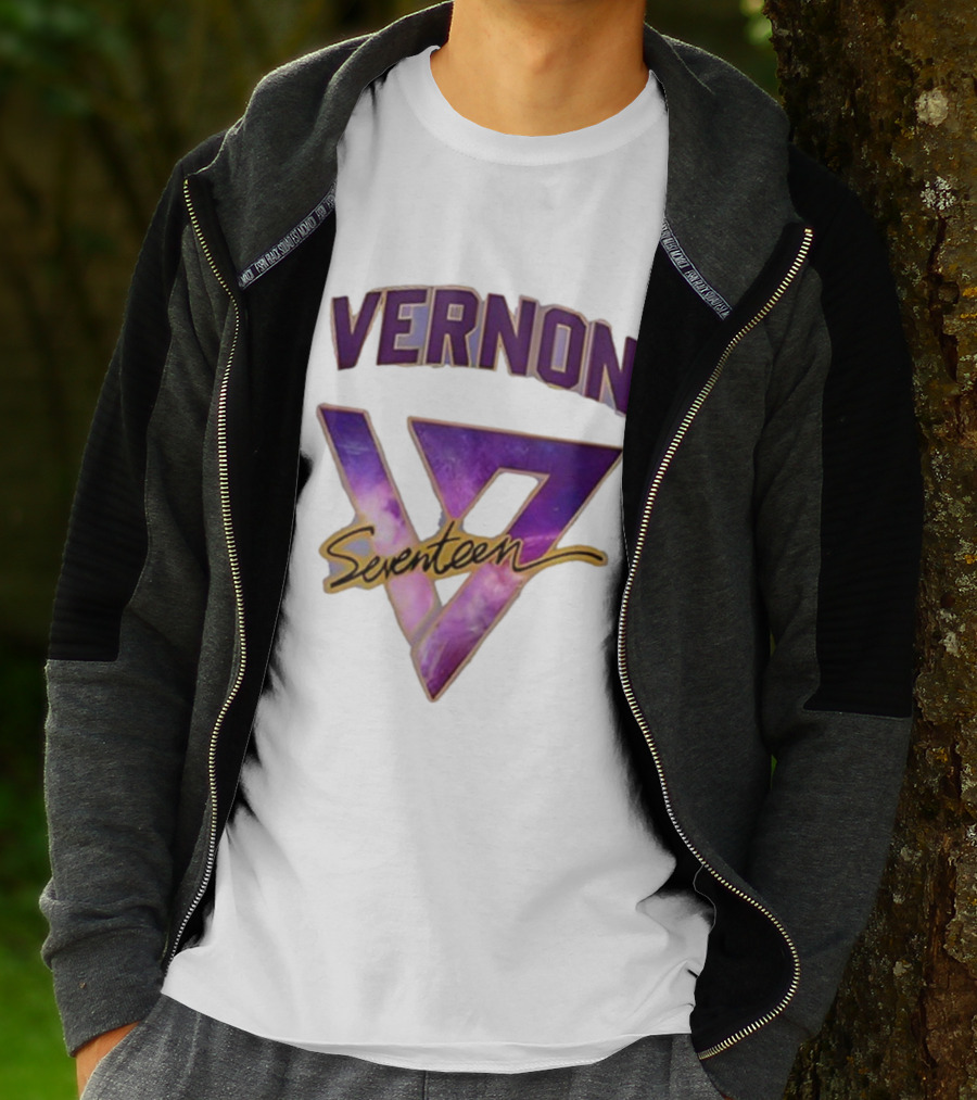 Seventeen World Tour Vernon Collaboration With Los Angeles Lakers T-Shirt