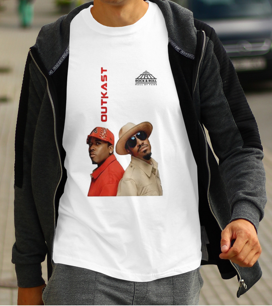 Outkast 2025 Rock & Roll Hall Of Fame Signature Outkast T-Shirt