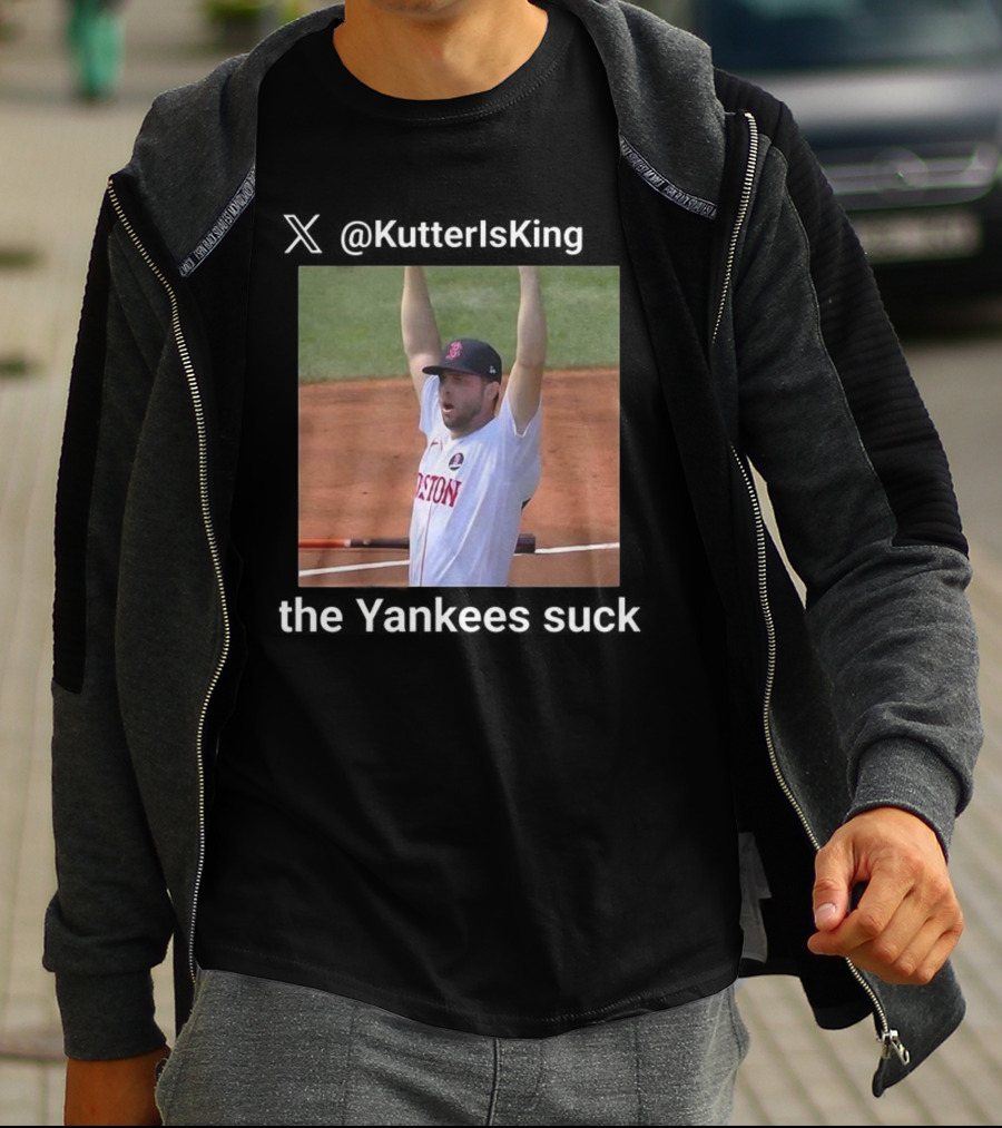 KutterIs King Yankees Suck Boston Team Victory T-Shirt