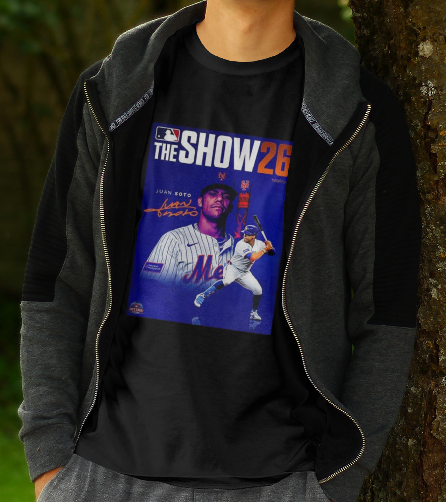 The Show 26 Juan Soto Mets Signature Edition MLB T-Shirt