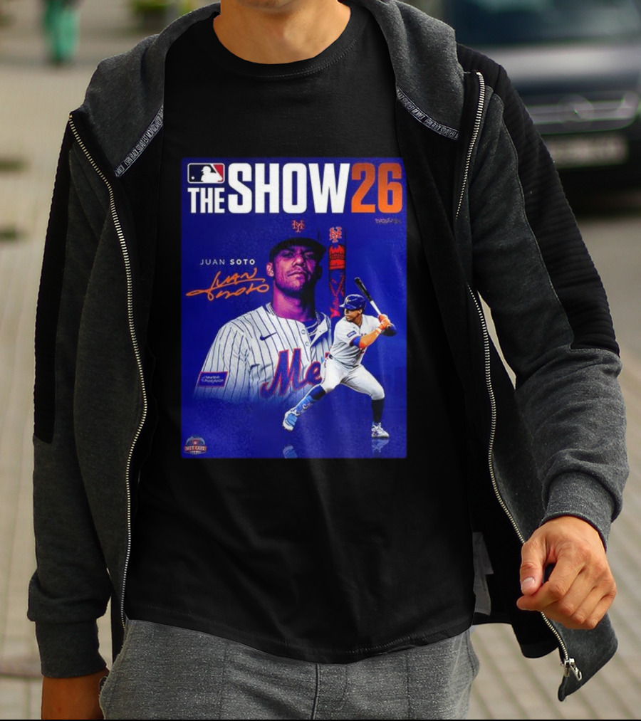 The Show 26 Juan Soto Mets Signature Edition MLB T-Shirt