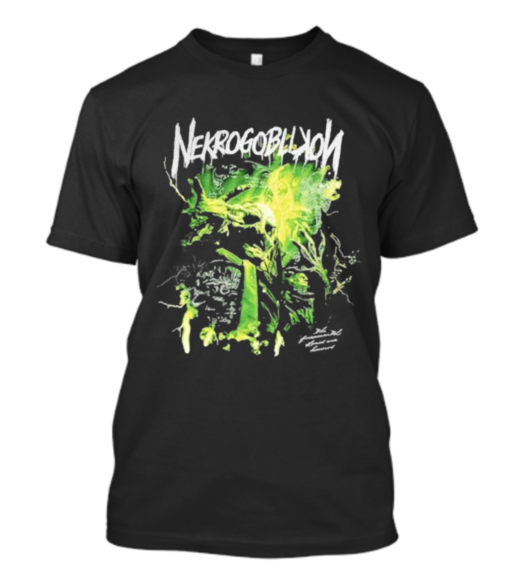 Nekrogoblikon Lightning The Fundamental Slimes And Humours Goblin Art T-Shirt