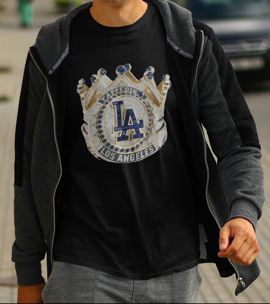 Tapped In Los Angeles Rings Royalty Dodgers MLB World Series 2025 T-Shirt