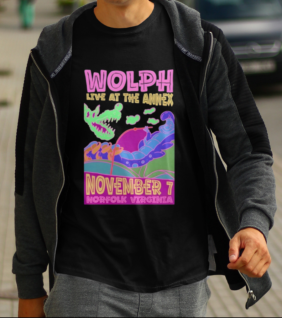 WOLPH Live At The Annex Norfolk Virginia November 7 T-Shirt
