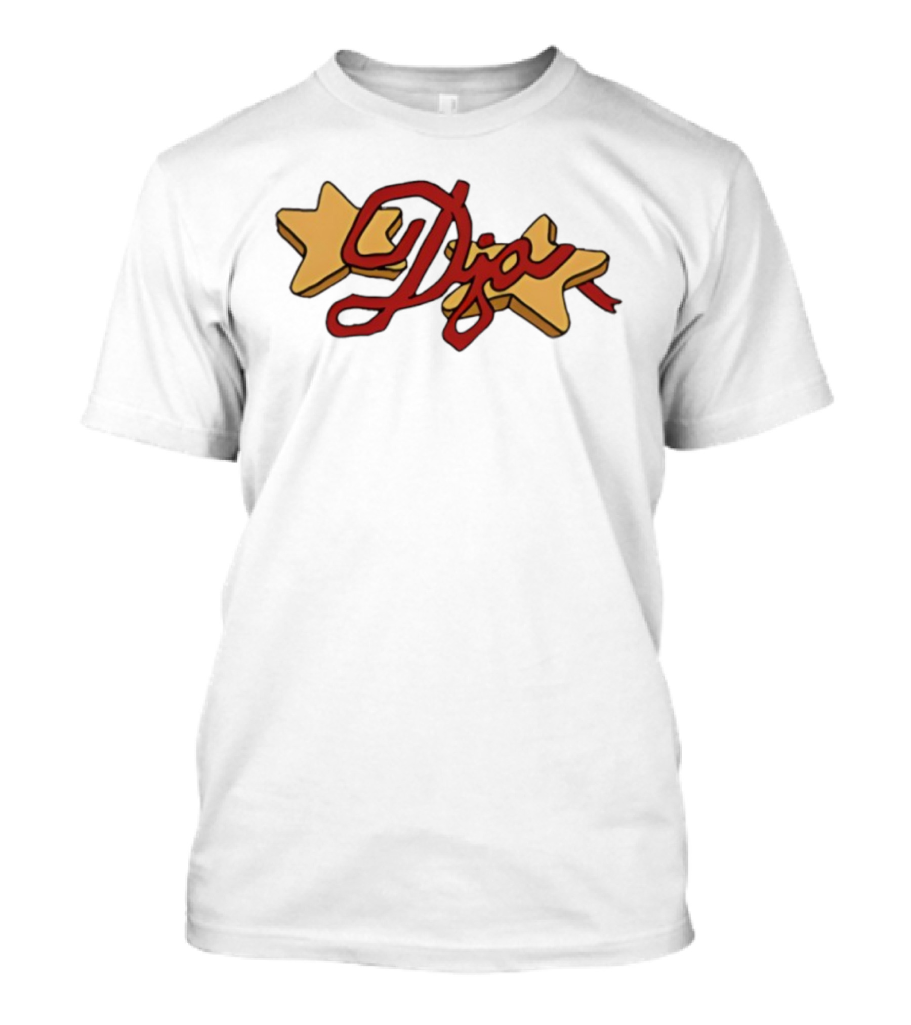 Djo Another Bite Tour 2025 Star Icons Red Letters T-Shirt