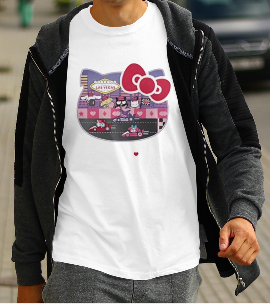 Hello Kitty Racing F1 Academy Las Vegas T-Shirt