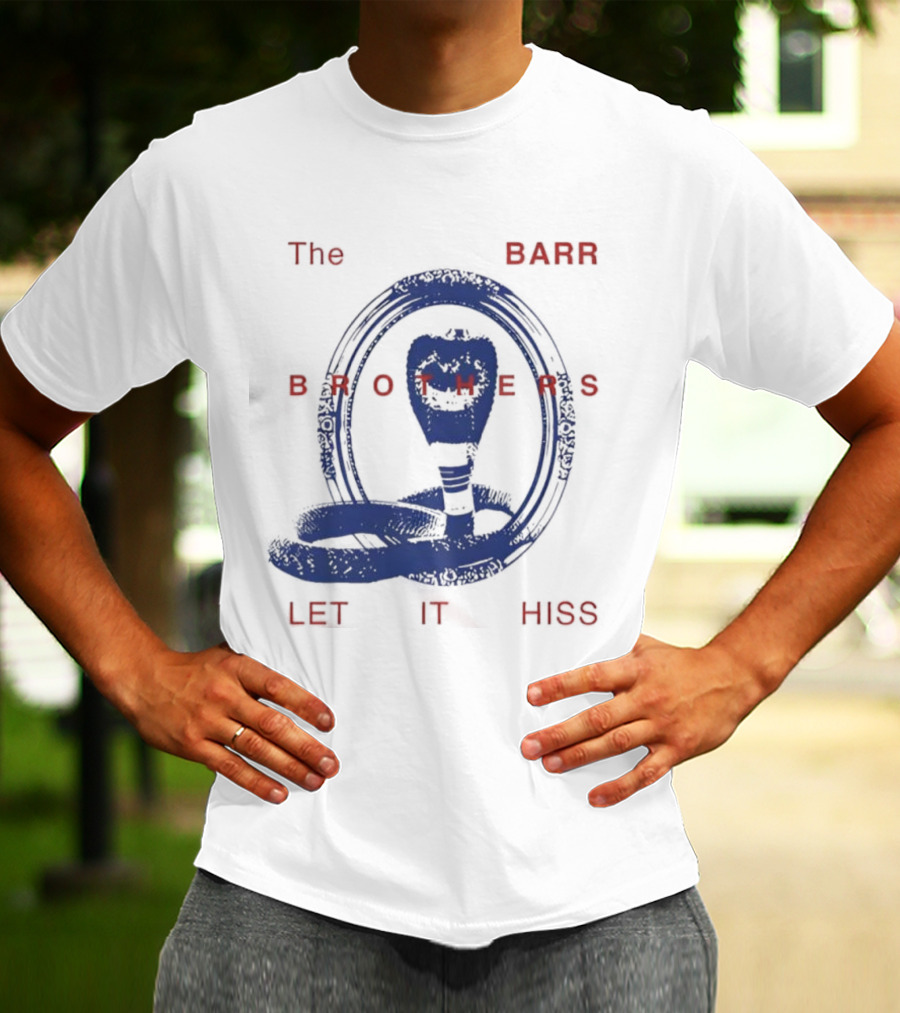 The Barr Brothers Let It Hiss 2025-2026 Tour Snake Design T-Shirt