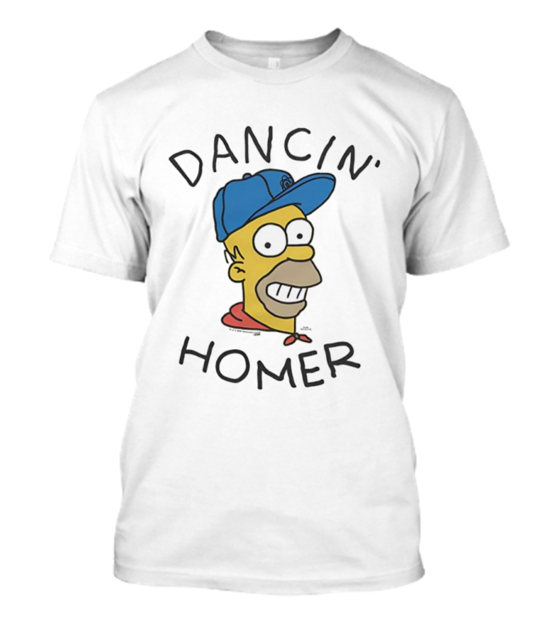 Dancin’ Homer From The Simpson Series Baseball Cap T-Shirt
