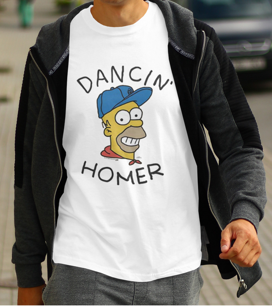Dancin’ Homer From The Simpson Series Baseball Cap T-Shirt