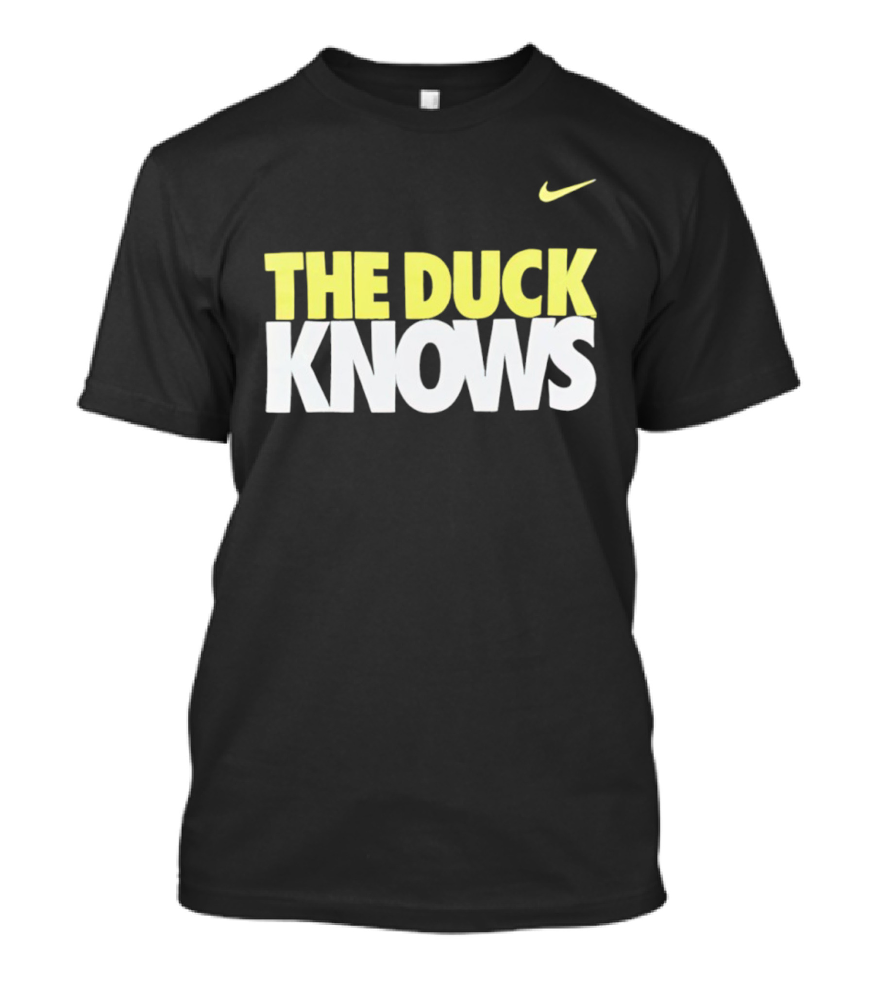 THE DUCK KNOWS OREGON DUCKS NIKE T-Shirt