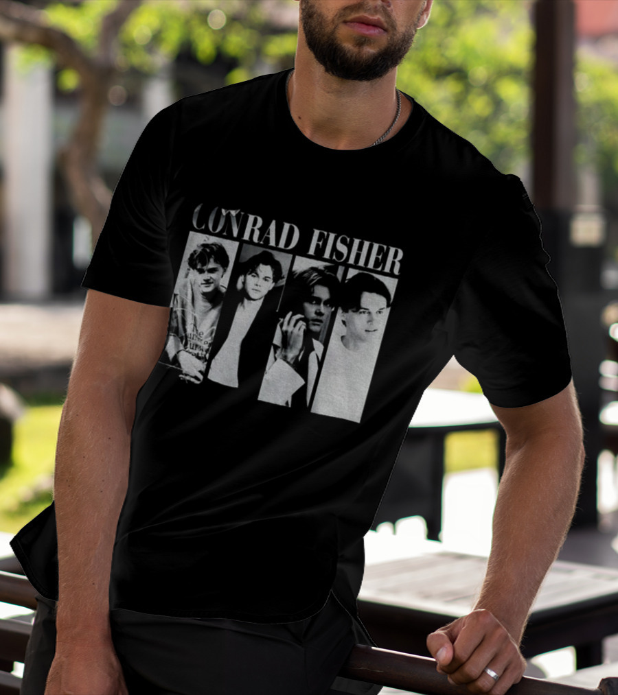 Conrad Fisher Vintage Style 90s Aesthetic T-Shirt