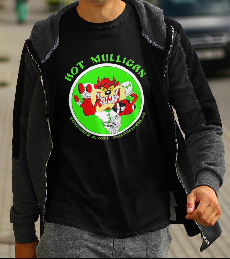 Hot Mulligan The Fillmore Philadelphia Nov 8th 2025 Looney Tunes Character T-Shirt