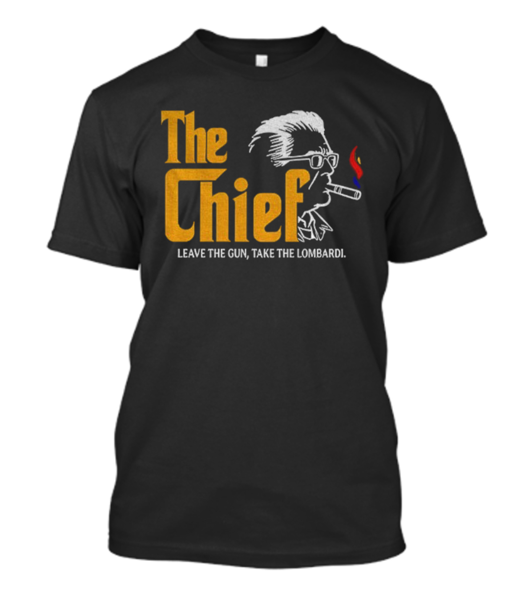 The Chief Leave The Gun Take The Lombardi Vintage Football Tribute T-Shirt