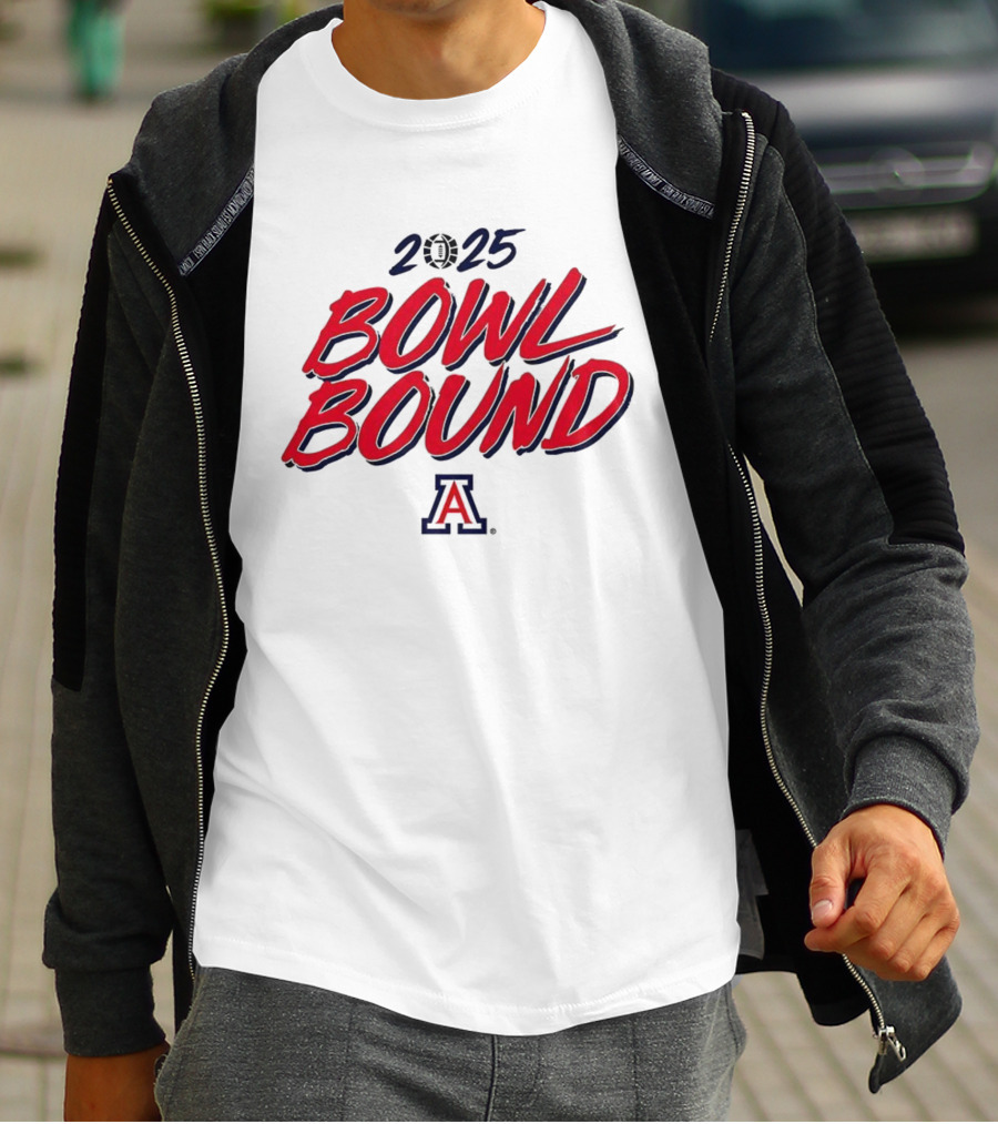 Arizona Wildcats 2025 Bowl Bound A T-Shirt
