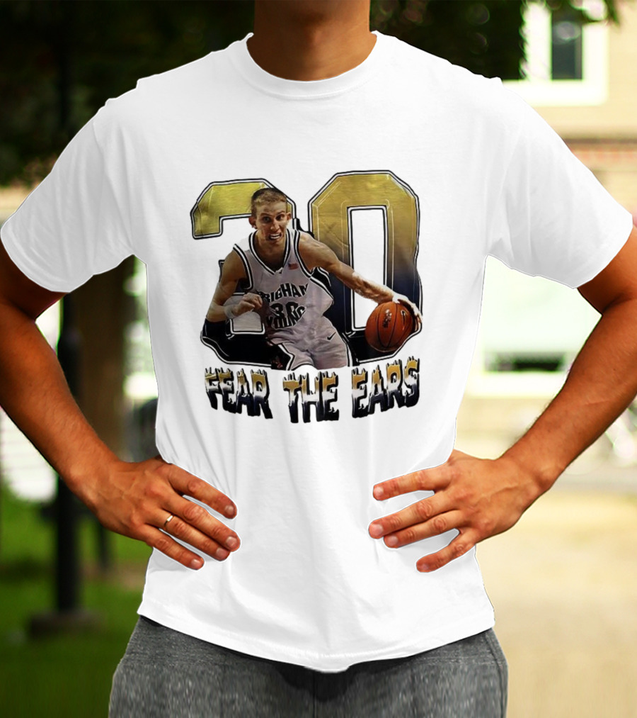 Brigham Young Basketball Fear The Ears 30 T-Shirt