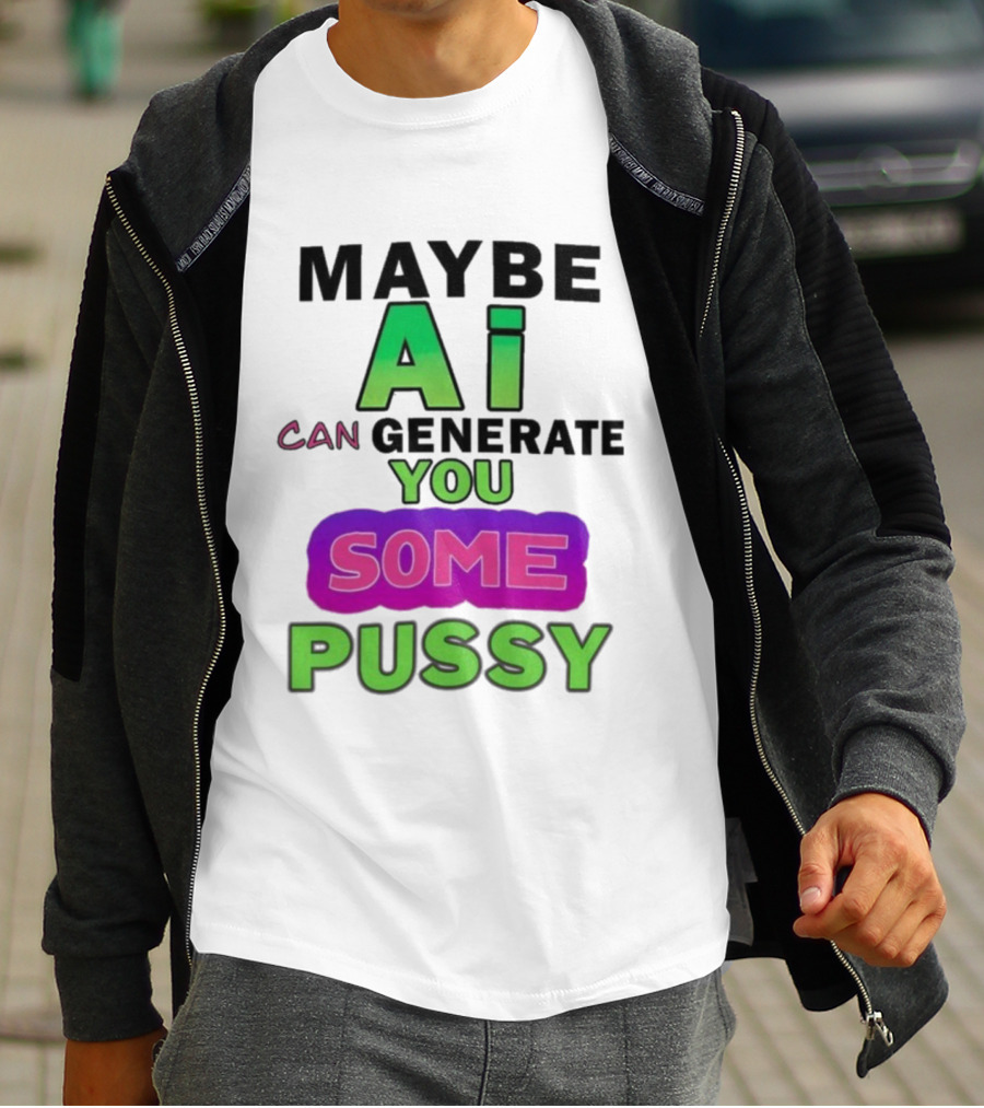 Maybe Ai Can Generate You Some Pussy T-Shirt