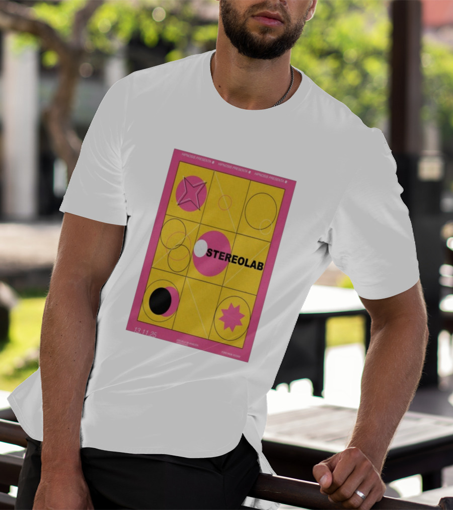 Hypnosis Presenta Stereolab Mexico 13.11.25 Foro Indie Rocks Escuela De Aviacion T-Shirt