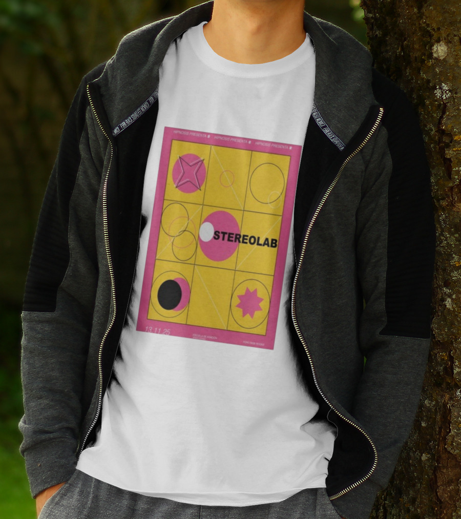 Hypnosis Presenta Stereolab Mexico 13.11.25 Foro Indie Rocks Escuela De Aviacion T-Shirt