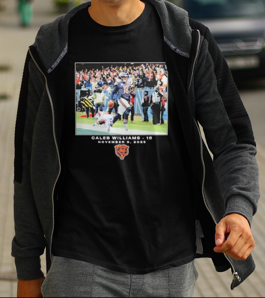 Caleb Williams Chicago Bears NFL Week 10 November 9 2025 T-Shirt