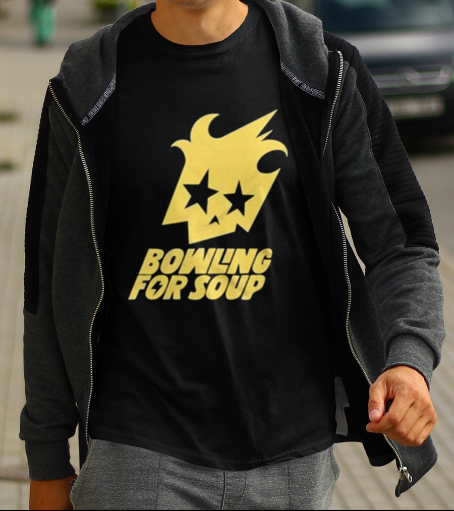 Bowling For Soup Summer Fall Tour 2025 Two Star Logo T-Shirt