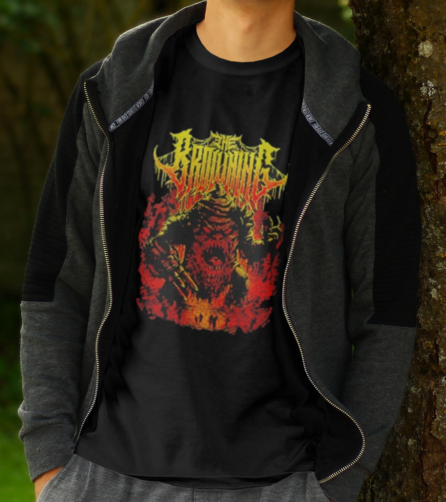 The Browning Burn This World Evolved USA Tour 2025 Destroyer Monster Fire T-Shirt