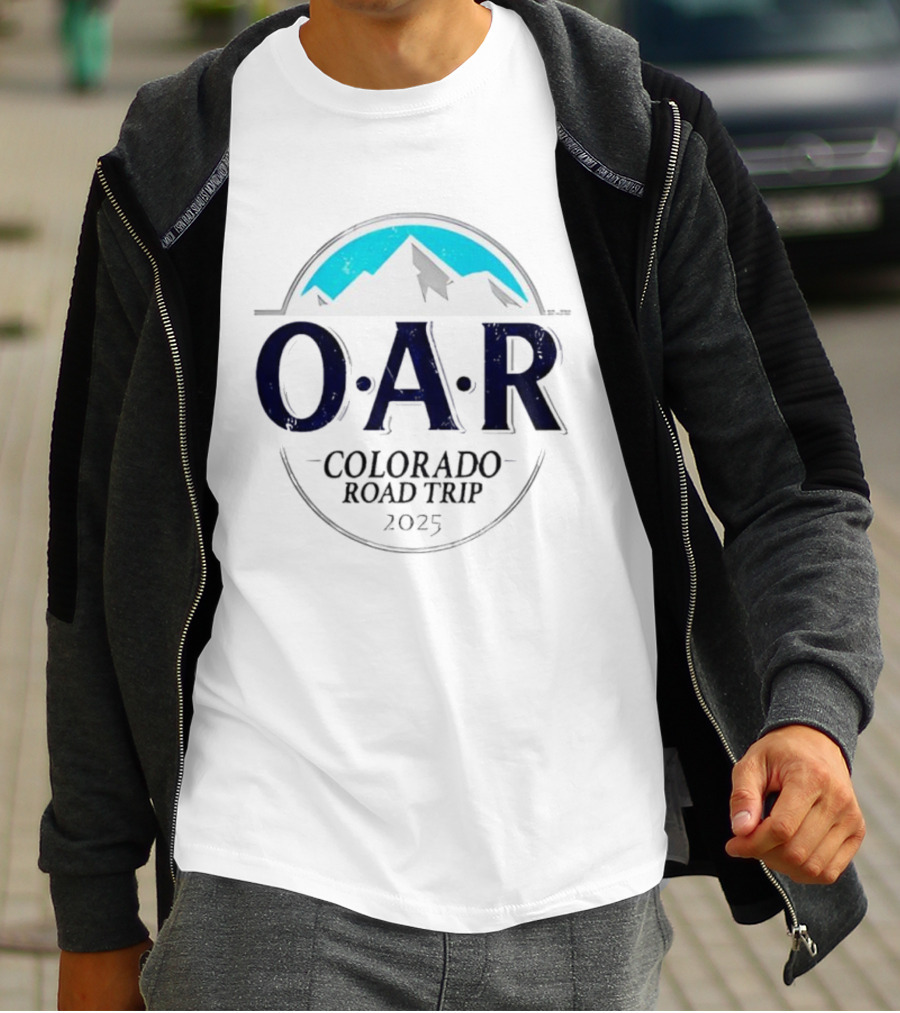 O.A.R. 2025 Colorado Road Trip Mountain Adventure T-Shirt