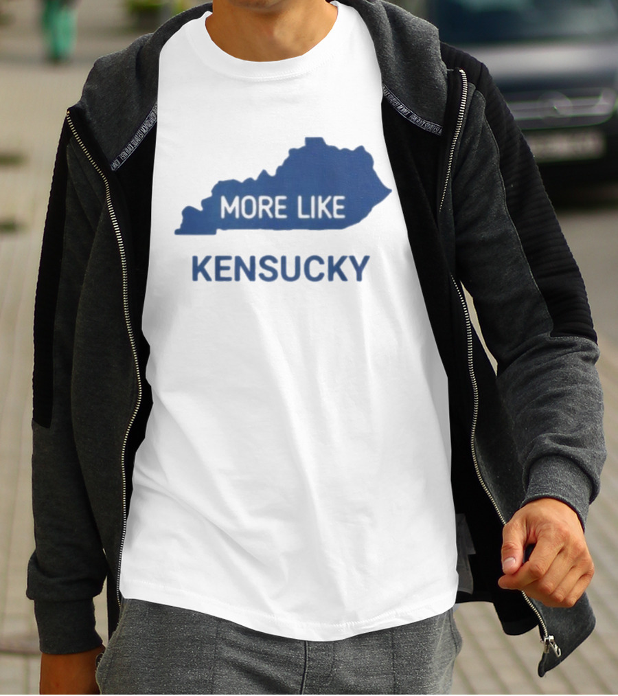 More Like Kensucky Kentucky Map Outline T-Shirt