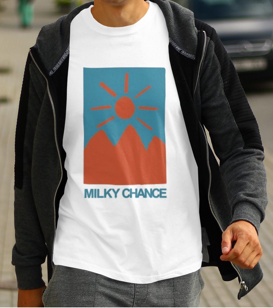 Milky Chance Sun Mountain Illustration T-Shirt