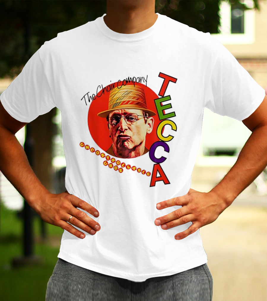 Tim Robinson The Chair Company Uncontrollable Urge Tecca Hat Portrait T-Shirt