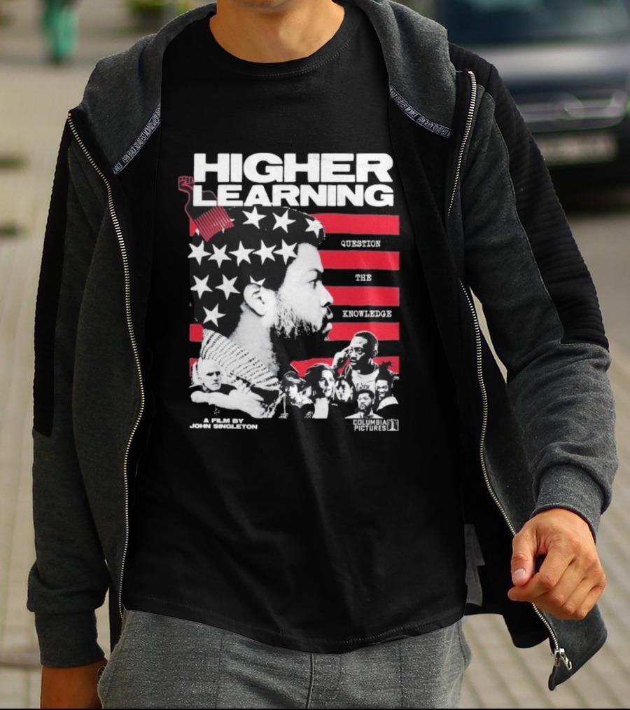 Higher Learning Ice Cube Question The Knowledge Columbia Pictures John Singleton T-Shirt