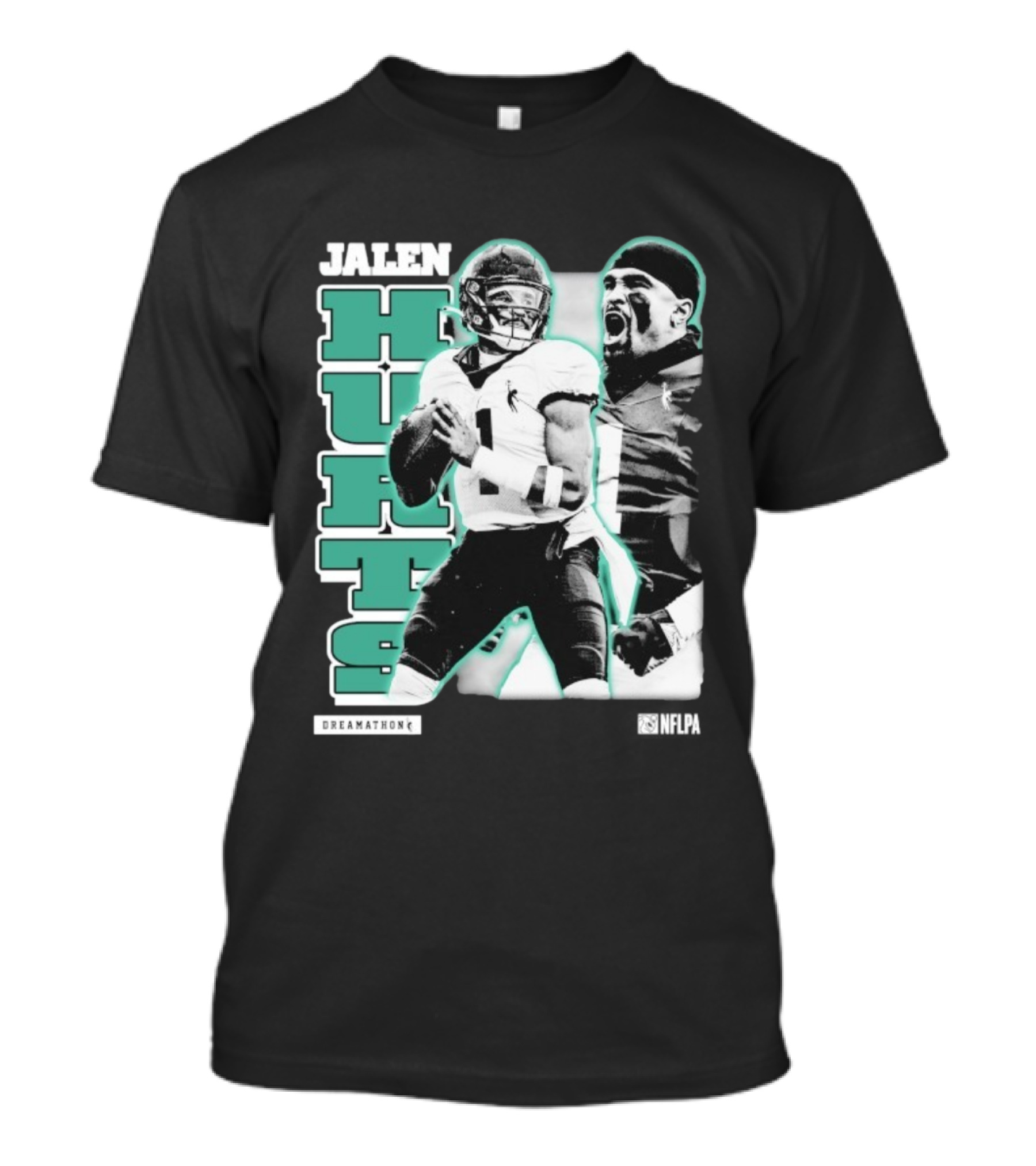 Jalen Hurts Dreamathon Philadelphia Eagles NFLPA Philly Football T-Shirt