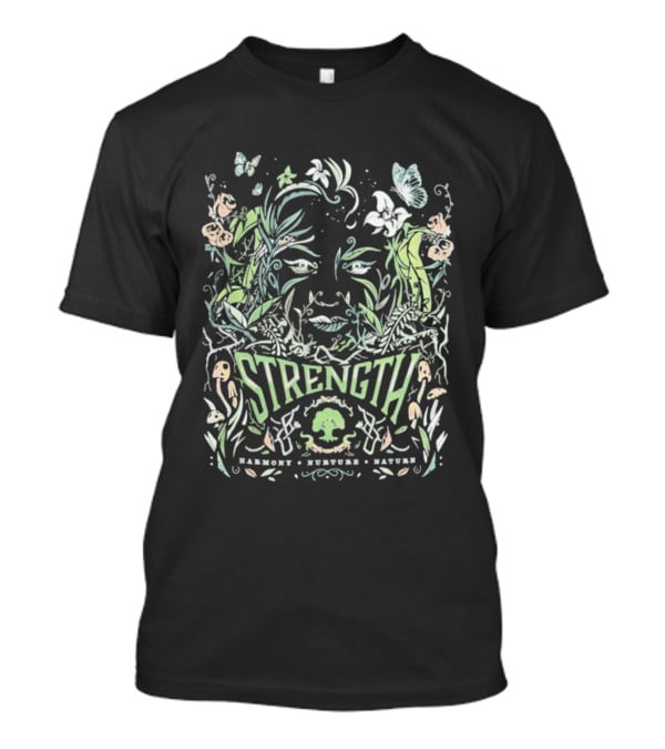 Strength Magic The Gathering Harmony Nurture Nature Mana Grail T-Shirt