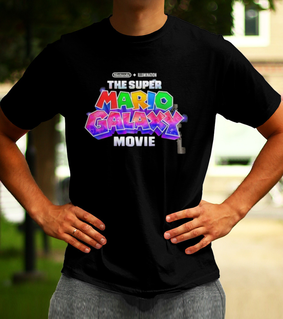 Nintendo Illumination The Super Mario Galaxy Movie 2025 Adventure T-Shirt