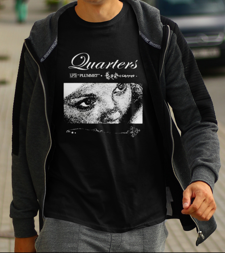 Quarters Plummet Eye Illusion Art T-Shirt