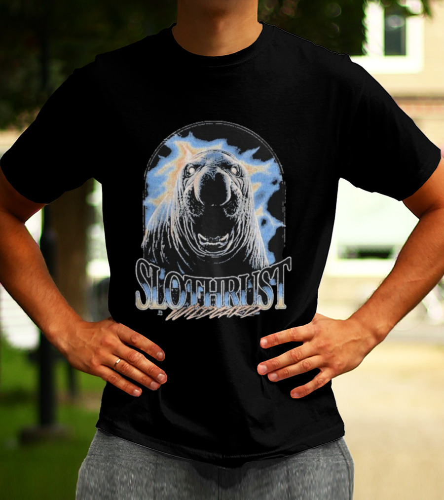 Slothrust Wildcard Walrus Thunderbolt Art T-Shirt
