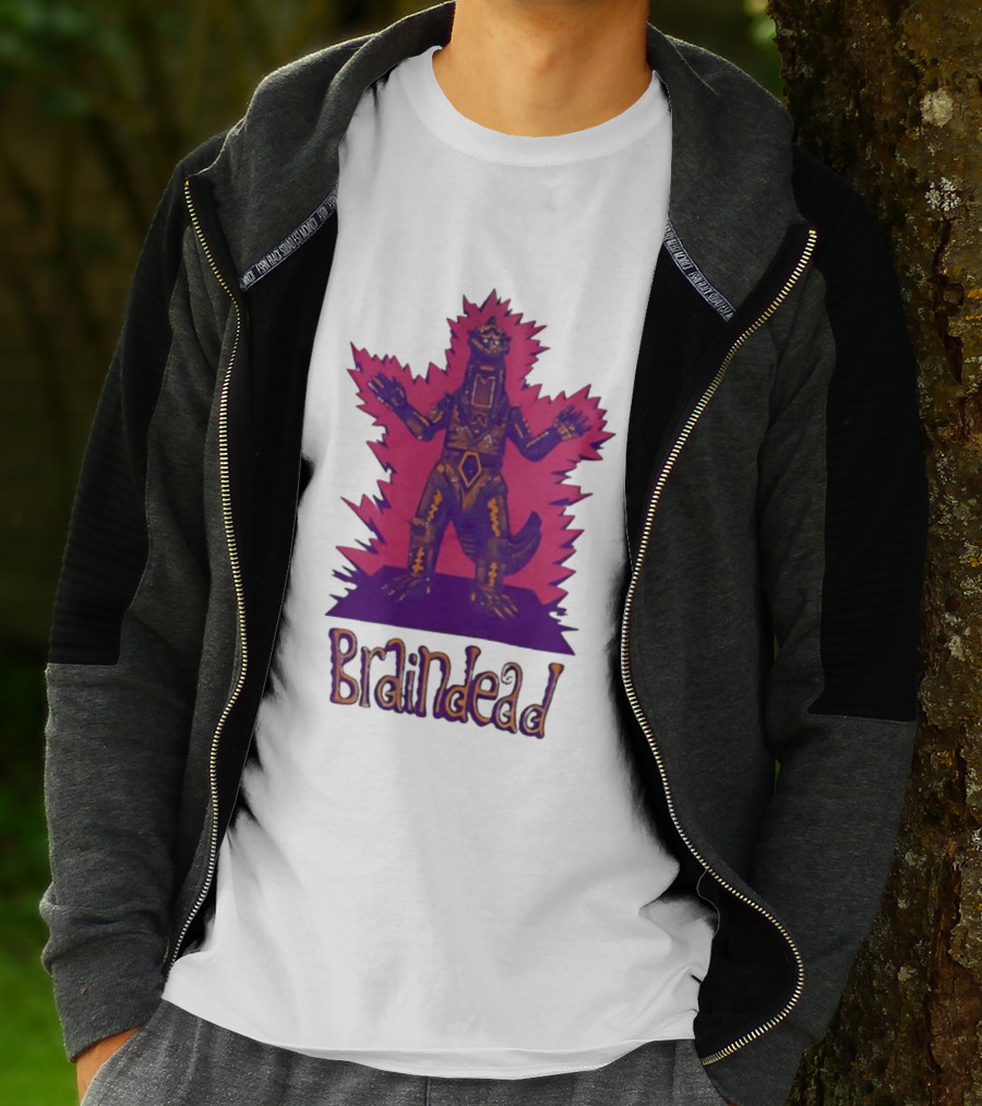 Braindead Godzilla Mechagodzilla Collaboration T-Shirt